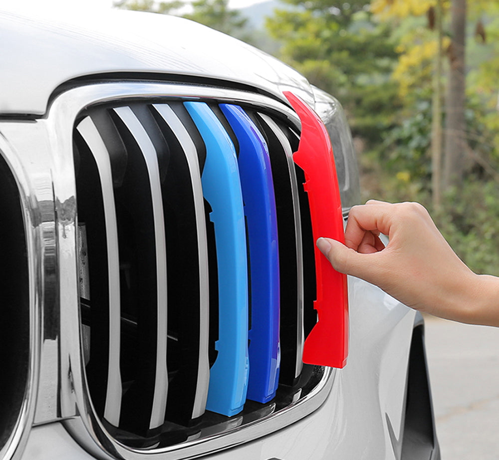 BMW F48 X1 LCI Model Kidney Grille Insert Trims (2020+) - Colorful Custom Upgrade for Enhanced Style - Perfect for Car Enthusiasts & Show Car Modifications