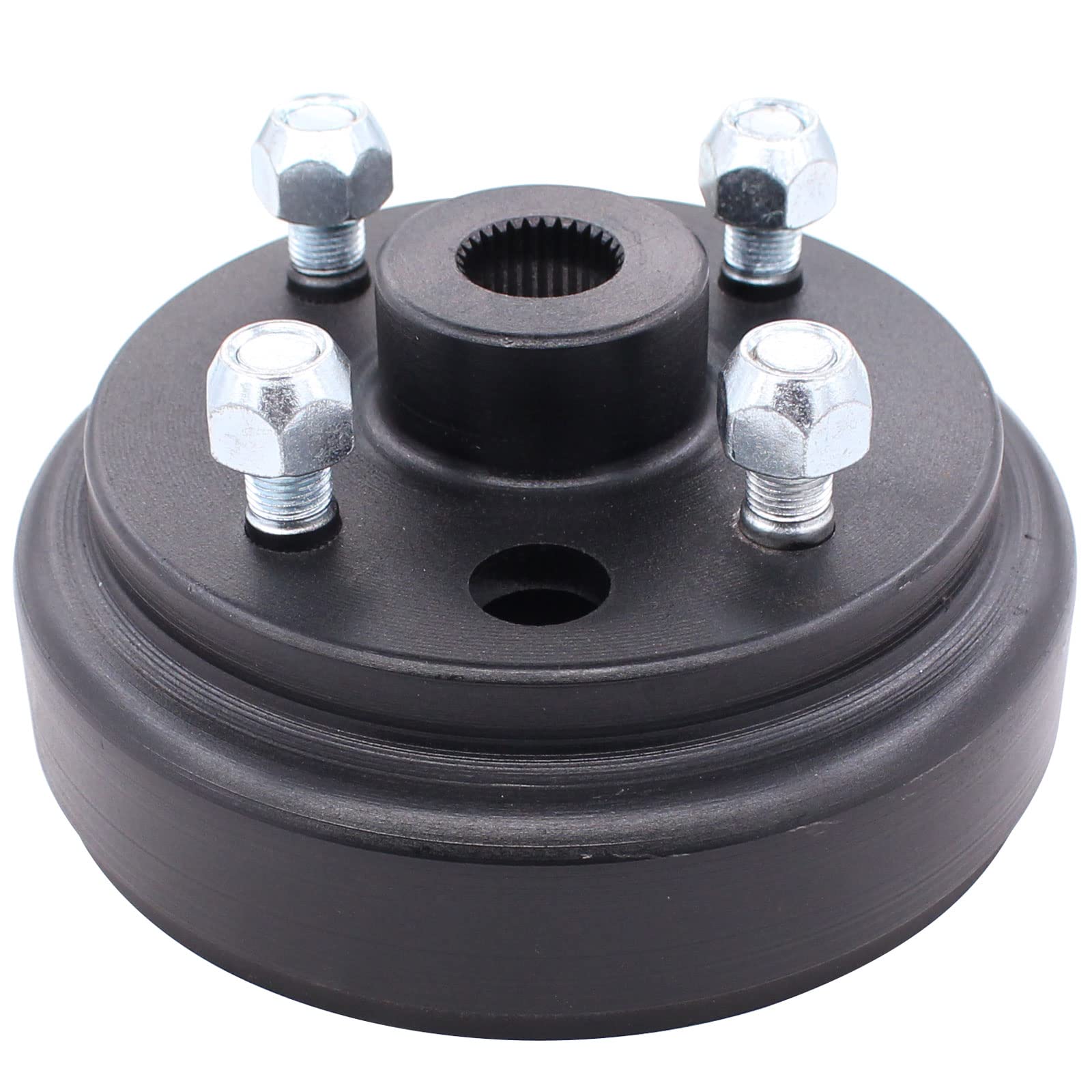 ApplianPar 2-Pack Rear Wheel Brake Hub Drum 30 Teeth 21807-G1 for EZGO Gas 4-Cycle 91-Up RXV Golf Cart - Replacement Parts for Golf Cart Maintenance & Repair