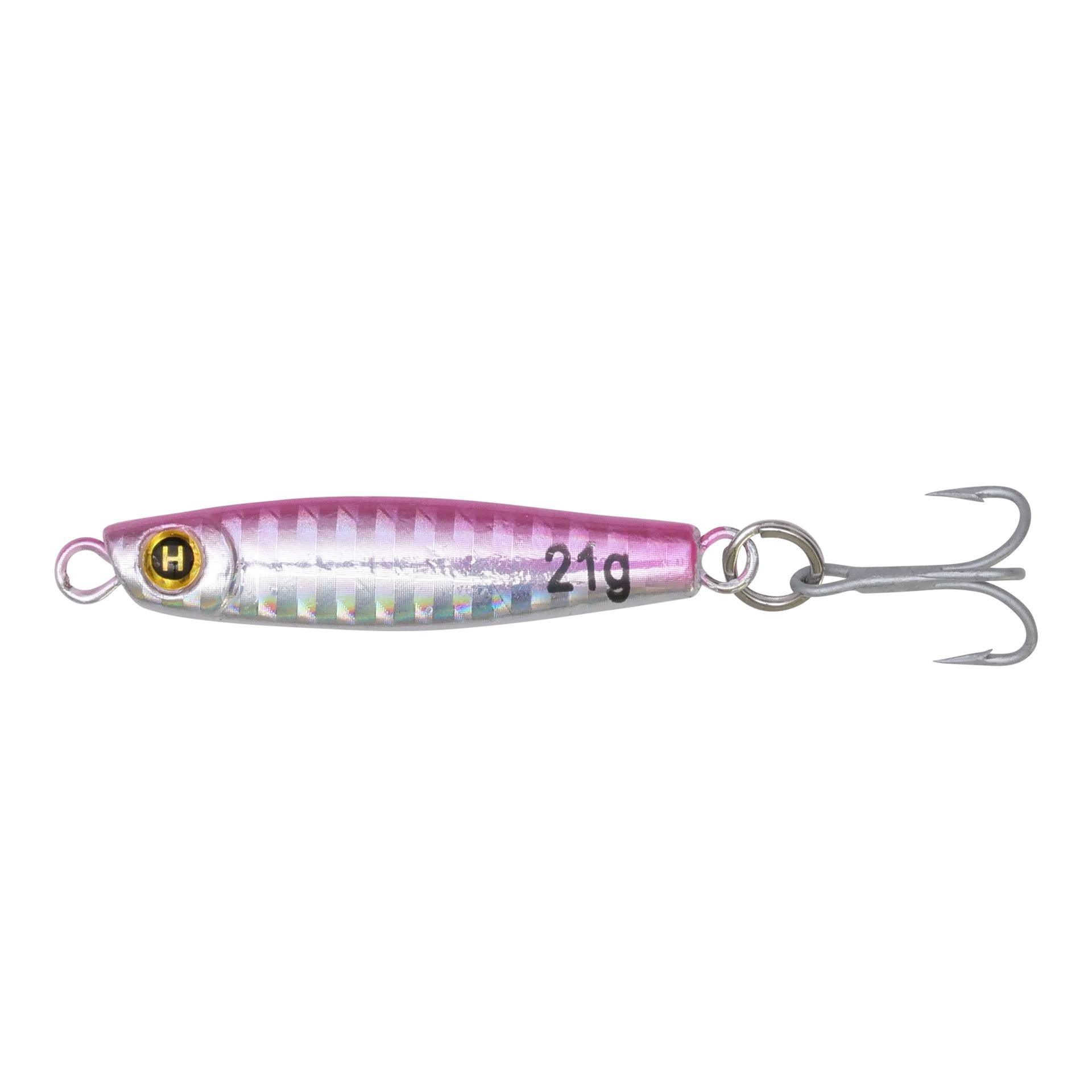 Premium Hogy Heavy Minnow Jigs with VMC Treble Hooks - Saltwater Fishing Lures for Bass, Walleye & Trout - Ideal for Trolling, Casting & Jigging in Freshwater & Ocean
