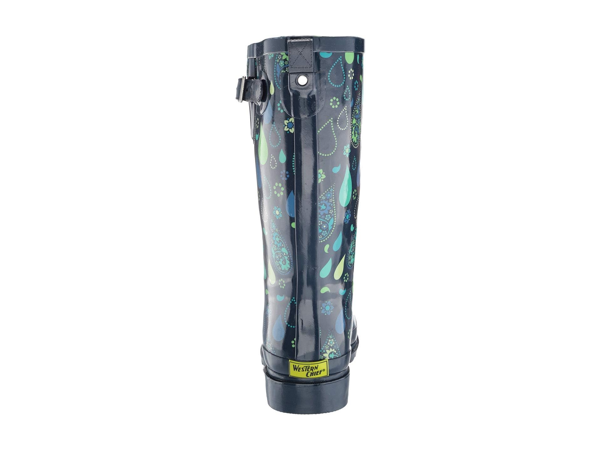 Western Chief Women's Tall Waterproof Rain Boots - Outdoor Garden Shoes for Walking, Hiking & Yard Work - Comfortable & Durable for Wet Weather