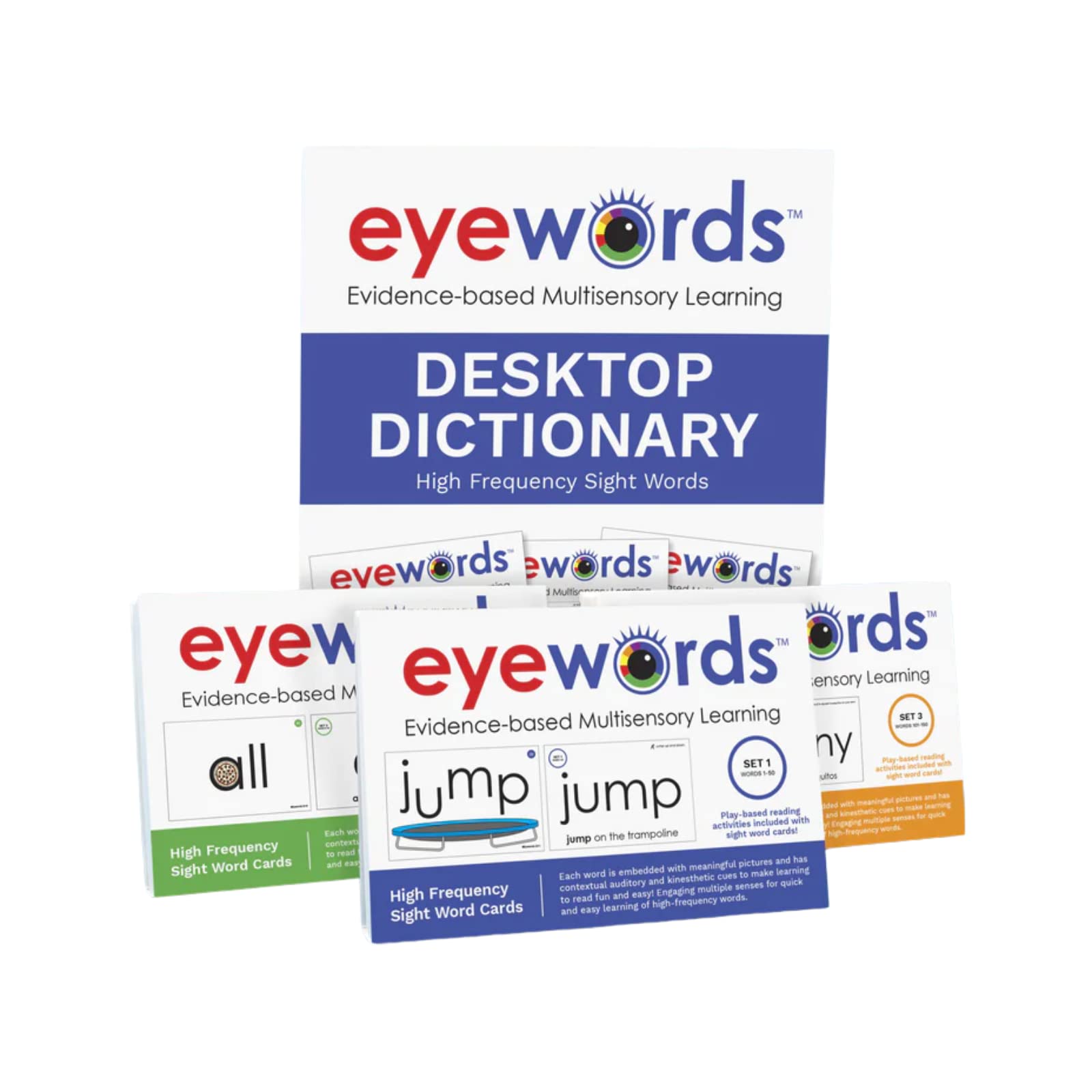 Educational Flash Cards & Picture Dictionary Set - First 150 Words for Kids | Early Learning, Homeschool & Classroom Teaching Tool
