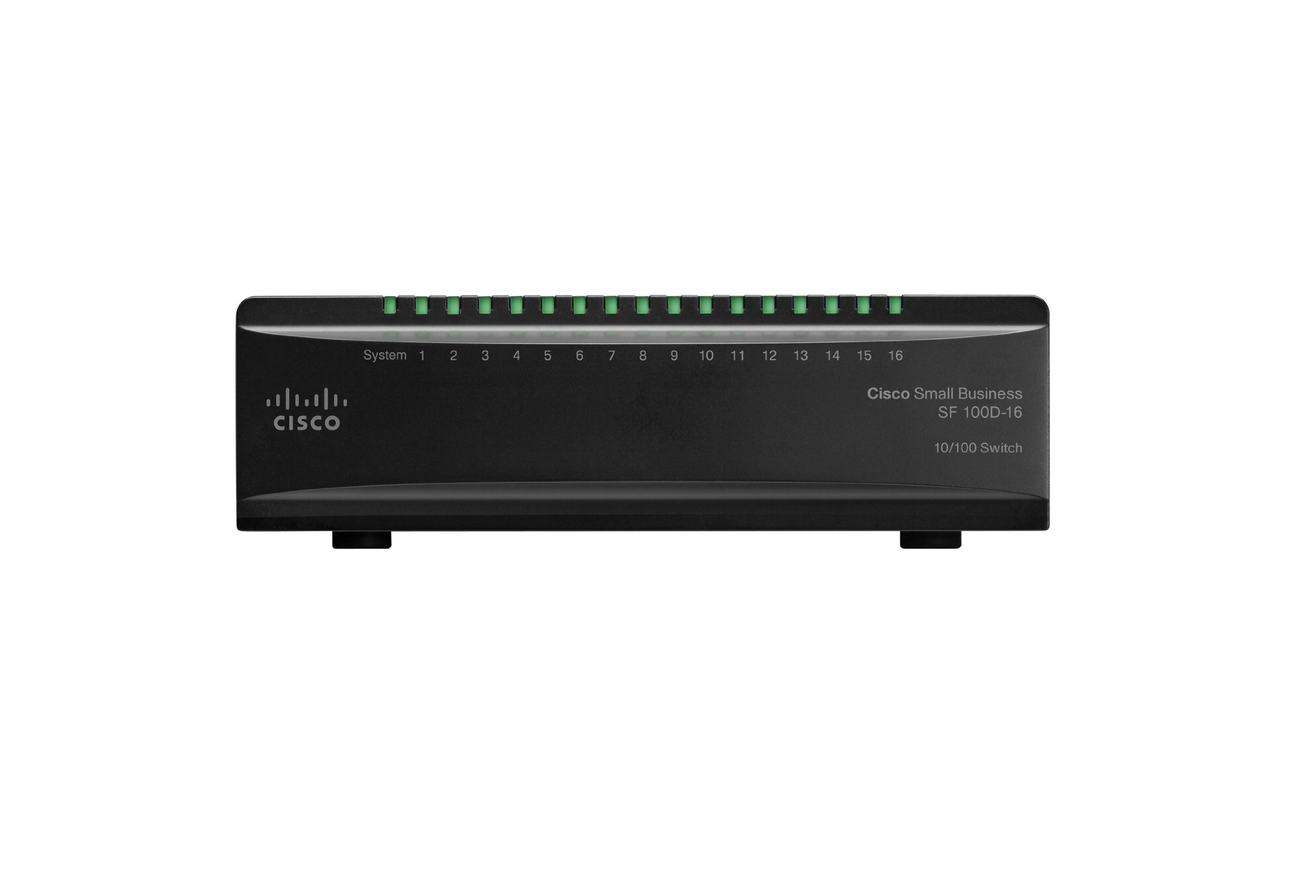 Cisco SF100D-16 16-Port Gigabit Ethernet Network Switch for Home Office & Small Business Networking