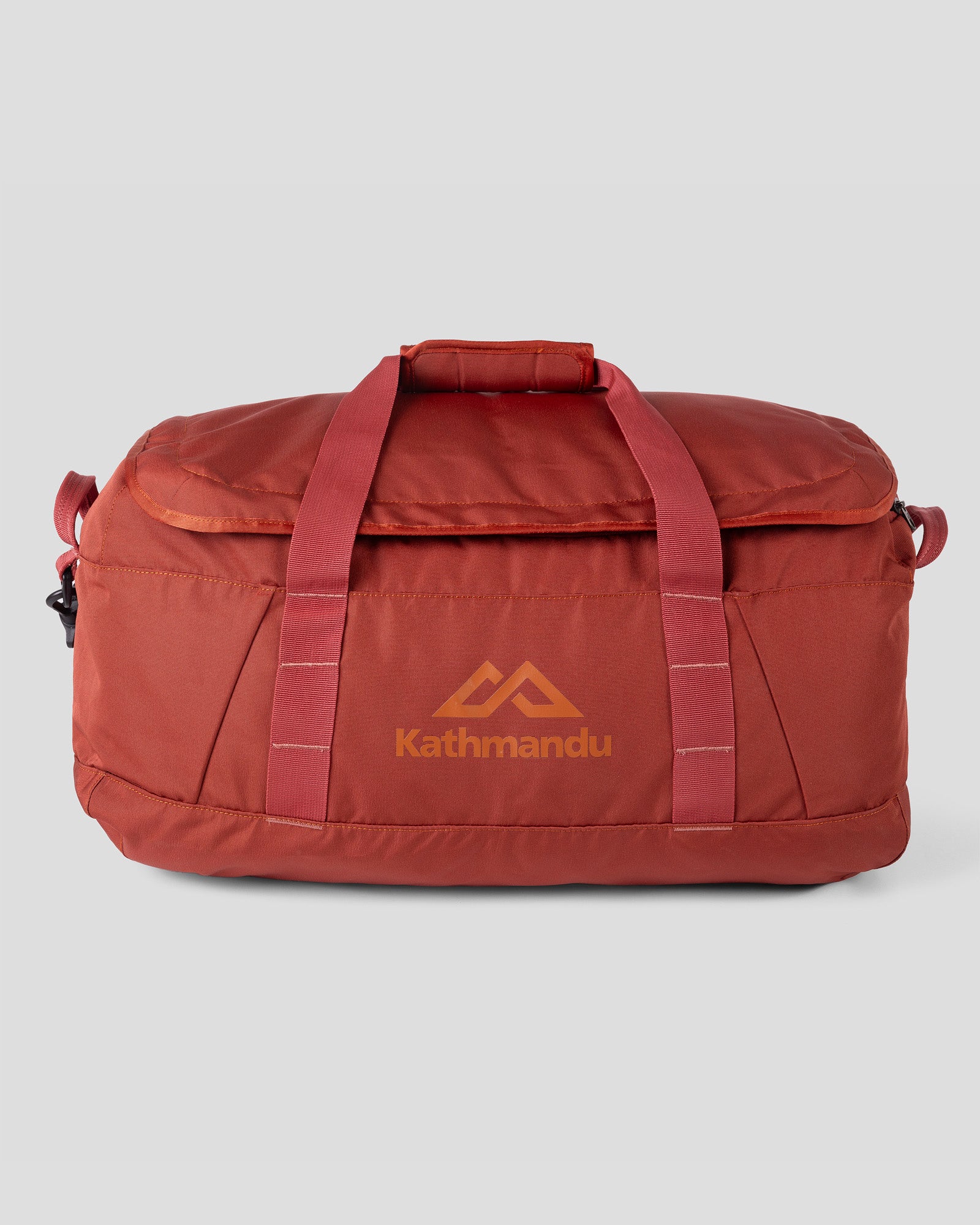 Indus Base Duffel 50L Travel Duffle Bag - Redwood Color for Gym, Travel & Outdoor Adventures