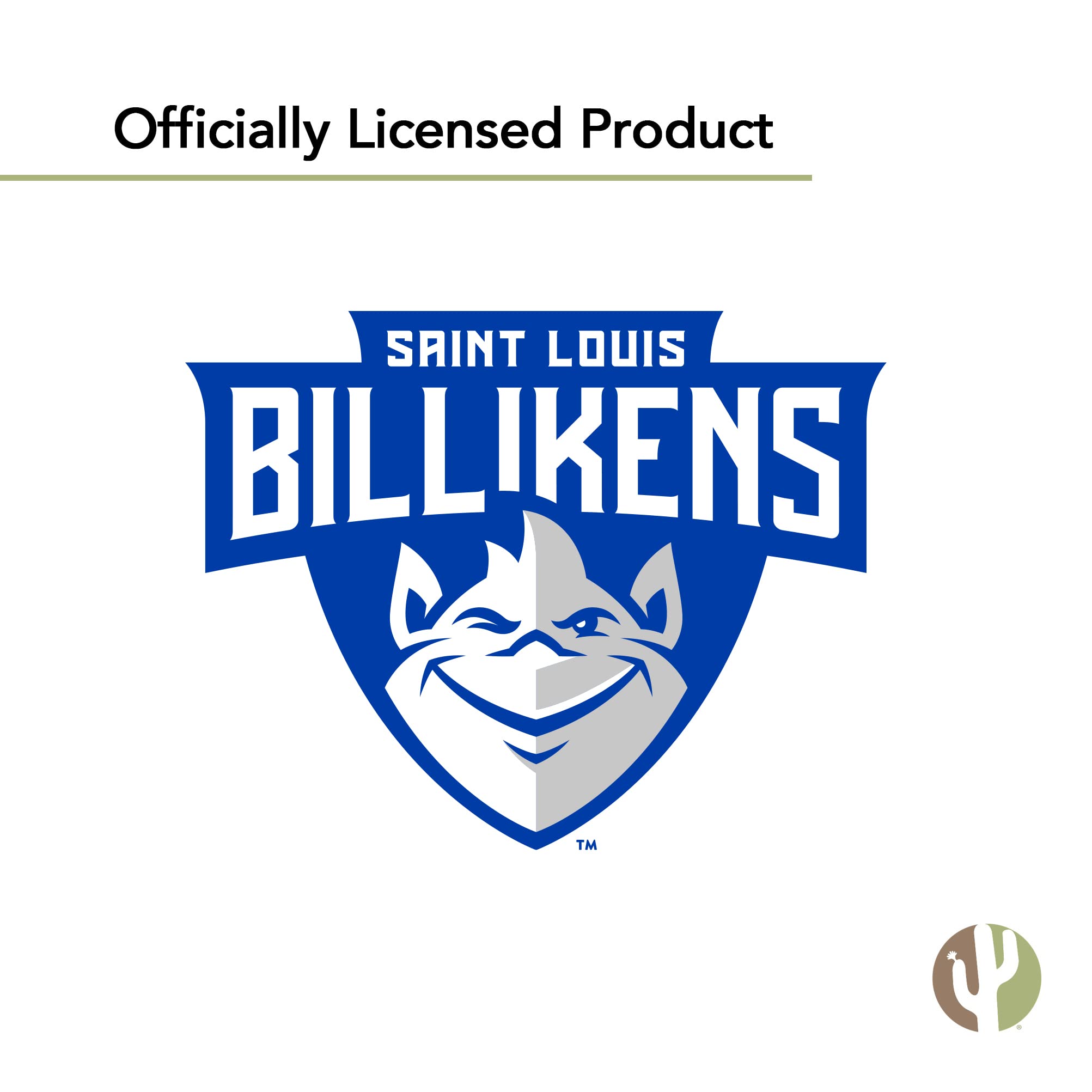 SLU Billikens Vinyl Decals - Desert Cactus Stickers for Laptop, Water Bottle, Car & Scrapbook (4 Inch Set, 12.2x9.61 Sheet) - Perfect for College Dorm Decor, School Spirit & Fan Gear