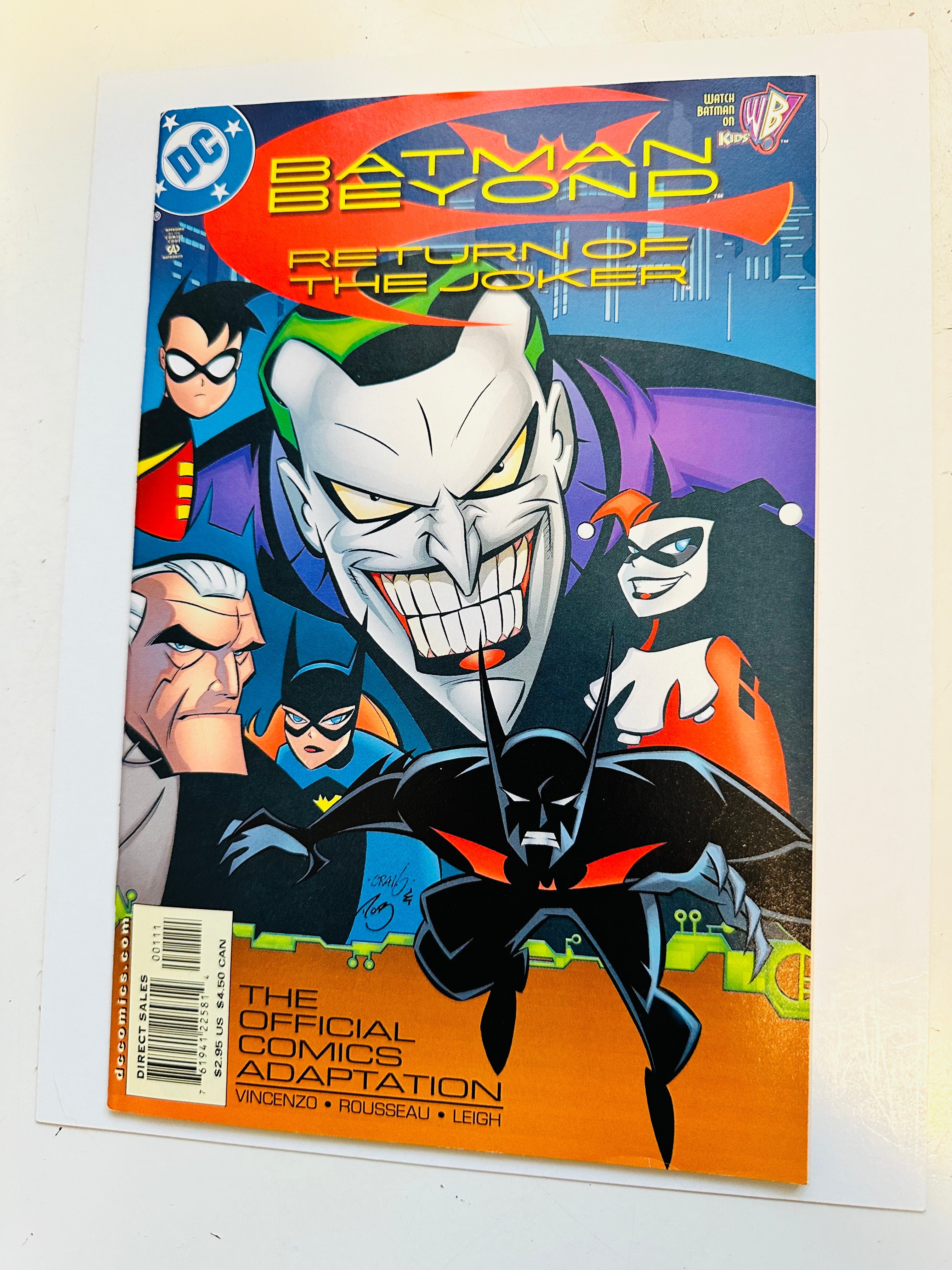 Batman Beyond: Return of the Joker High Grade Comic Book (2001) - DC Comics Collectible for Fans & Display