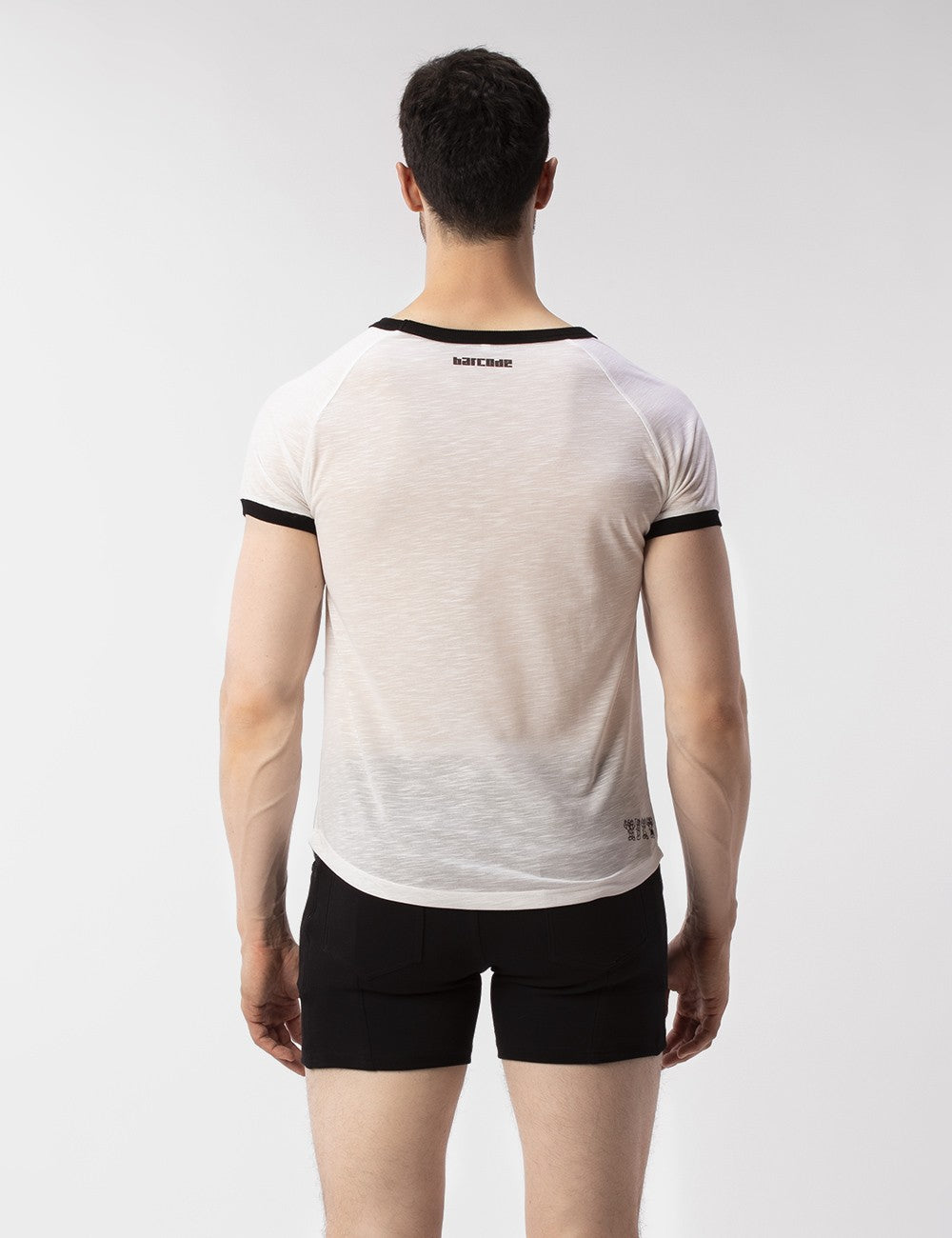Barcode Berlin Always Horny Pride Bear T-Shirt - White | LGBTQ+ Pride Graphic Tee for Men & Women | Casual Wear, Festivals & Pride Events