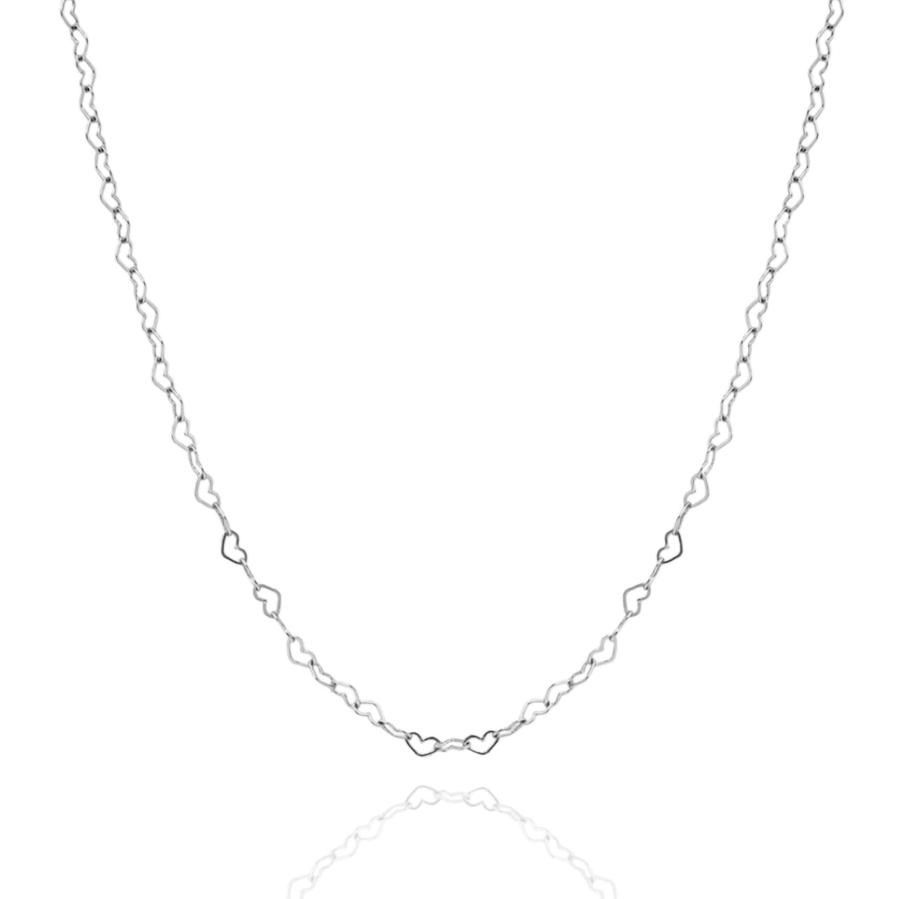 Joyful Hearts Layering Necklace Set - Gold & Silver Plated Dainty Necklaces for Women, Perfect for Valentine's Day Gifts, Date Nights & Everyday Elegance