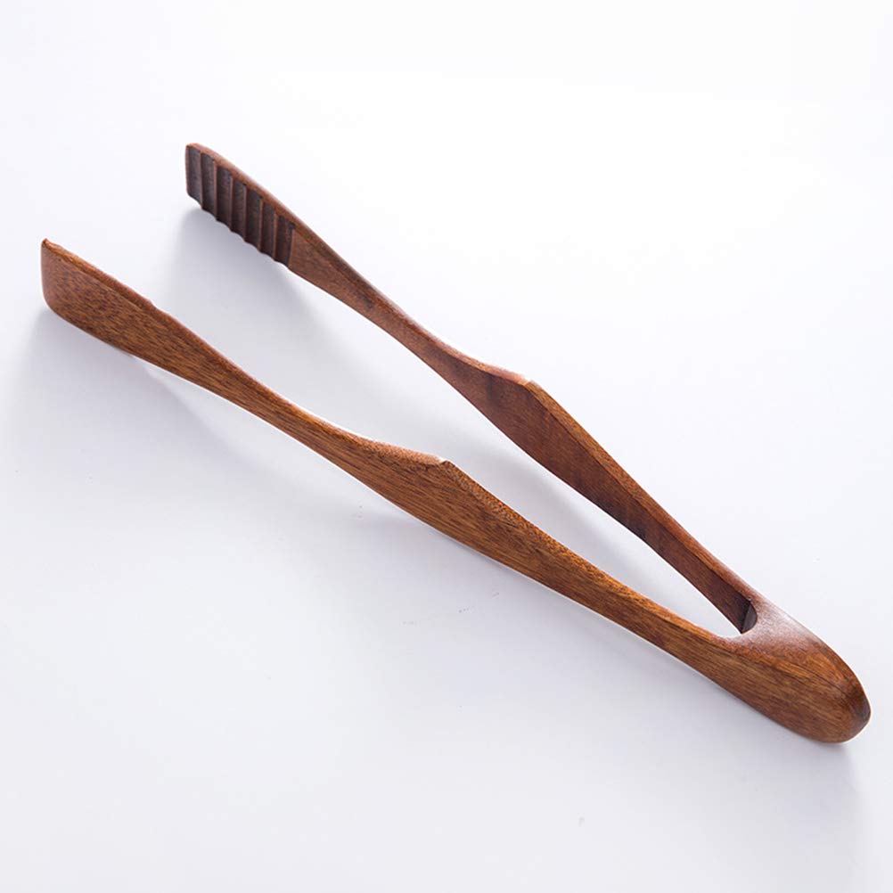 Wooden Bread Clips - Kitchen Serving Tongs for Bread, Pastries & Food - Perfect for Baking, Picnics & Party Serving