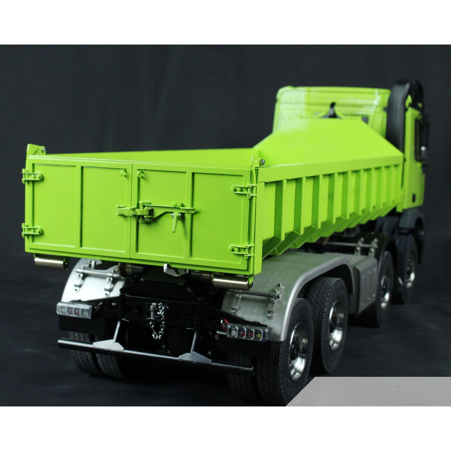 1/14 Scale 8x8 Metal Hydraulic RC Dump Truck - Radio Controlled Tipper with Standard Bucket | Hobby Model DIY PNP Kit | Perfect for Construction Site Play & Off-Road Adventure
