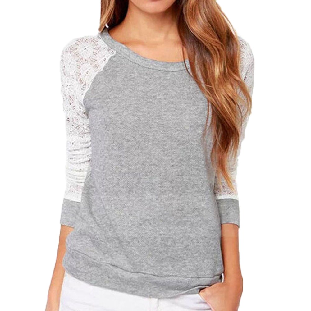 Elegant Women's Backless Long Sleeve Embroidery Lace Crochet Blouse - Boho Chic Summer Top for Beach, Party & Date Night
