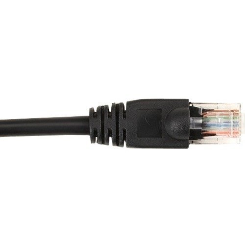BLACK BOX CAT6PC-004-BK CAT6 Ethernet Patch Cable - 4ft (1.2m) Stranded Network Cable, 10-Pack, Black | High-Speed Internet & Office Networking Solution