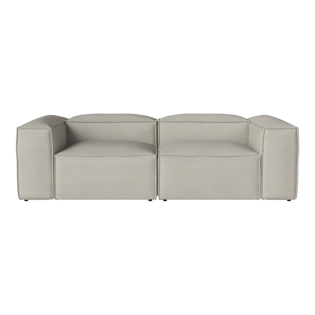 Cosima 2-Seater Sofa - Modern Fabric Loveseat for Small Spaces | Perfect for Living Room, Apartment & Office Waiting Area