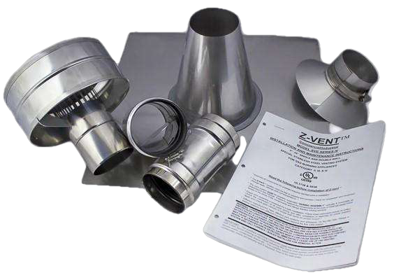 Eccotemp 3 Tankless Water Heater Venting Kit - Horizontal & Vertical Ventilation System for Gas Water Heaters | Perfect for Home, RV & Outdoor Use