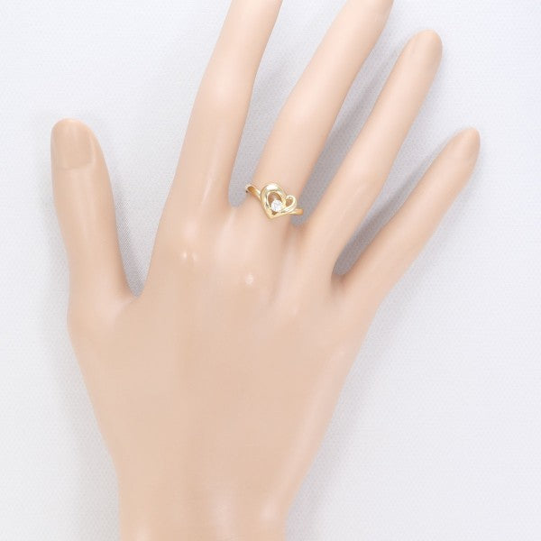 18K Yellow Gold Diamond Ring for Women - Elegant Solitaire Engagement & Wedding Band - Perfect for Proposals, Anniversaries, and Special Occasions