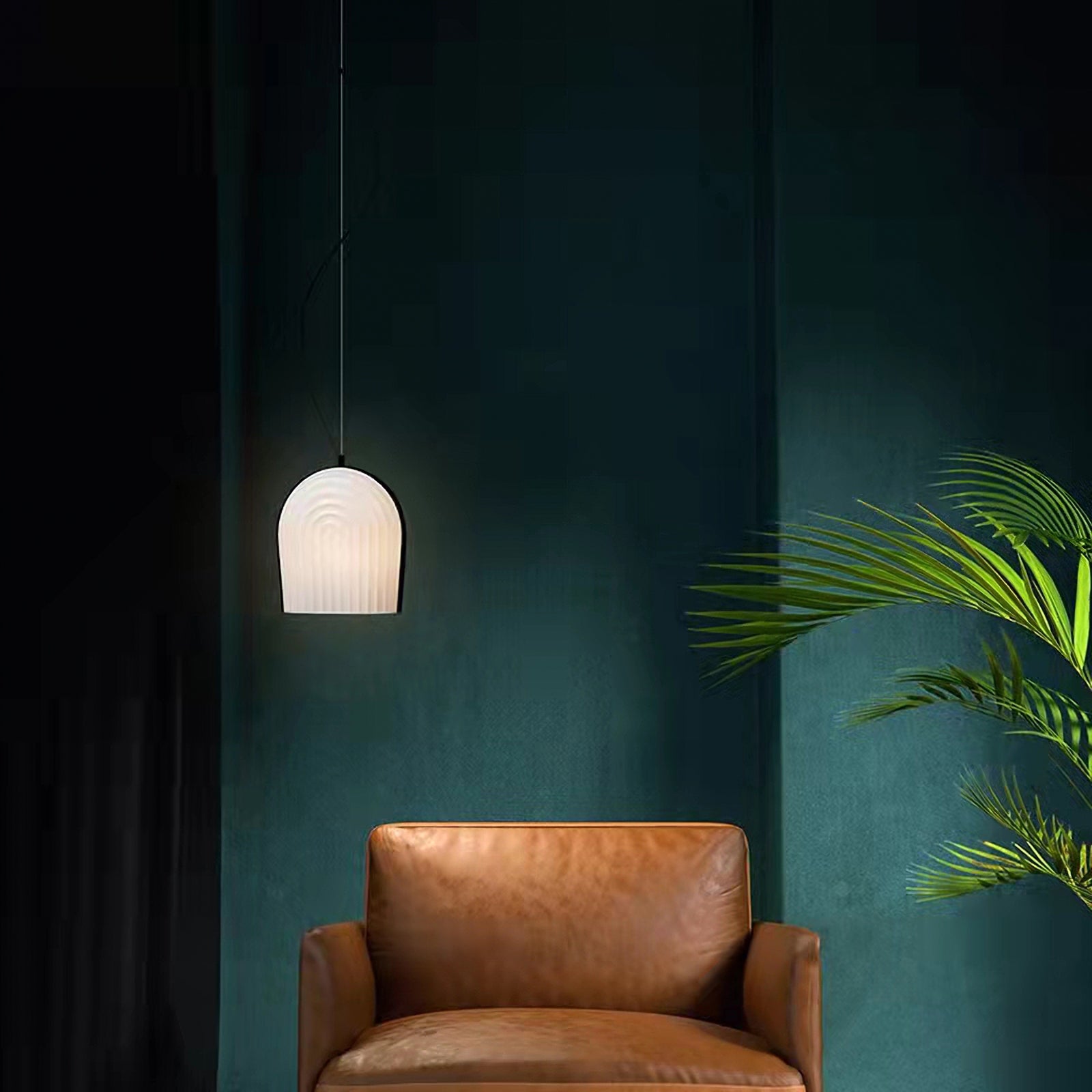 Modern Arc Pendant Lamp - Adjustable Hanging Light Fixture for Kitchen Island, Dining Table & Living Room Decor | Industrial Style Lighting for Home & Office