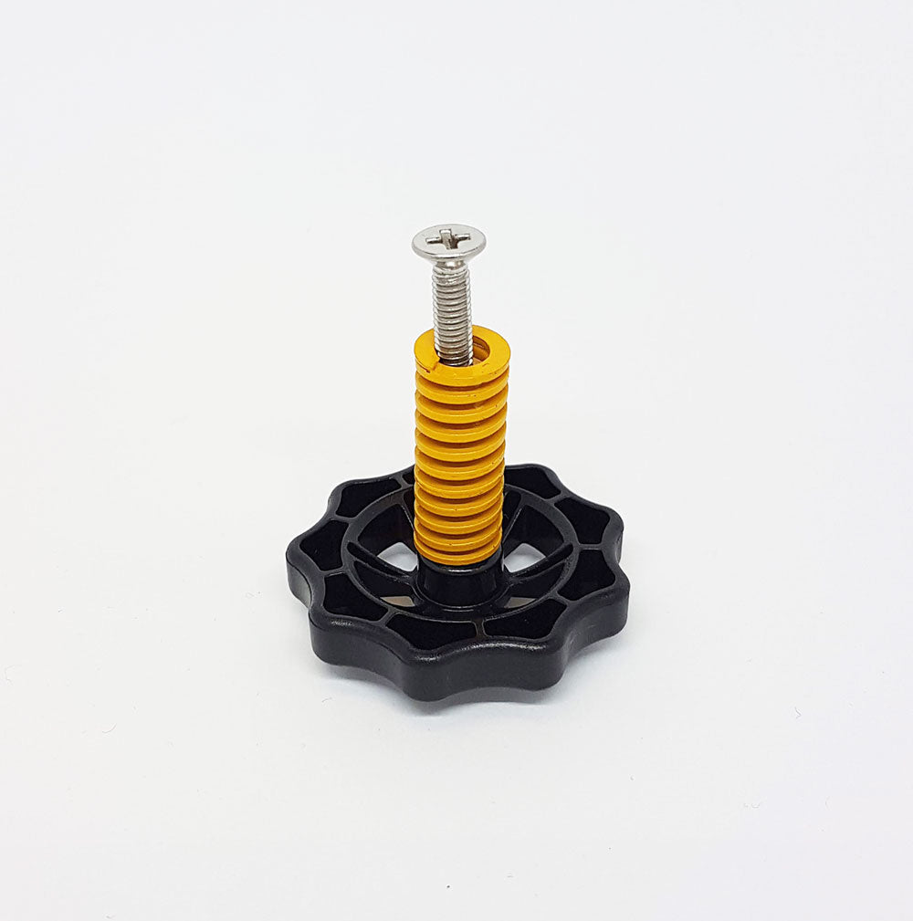 Stainless Steel Bed Leveling Knob Spring Screw for 3D Printers - Perfect for Ender 3, CR-10 & More | Easy Bed Leveling & Maintenance