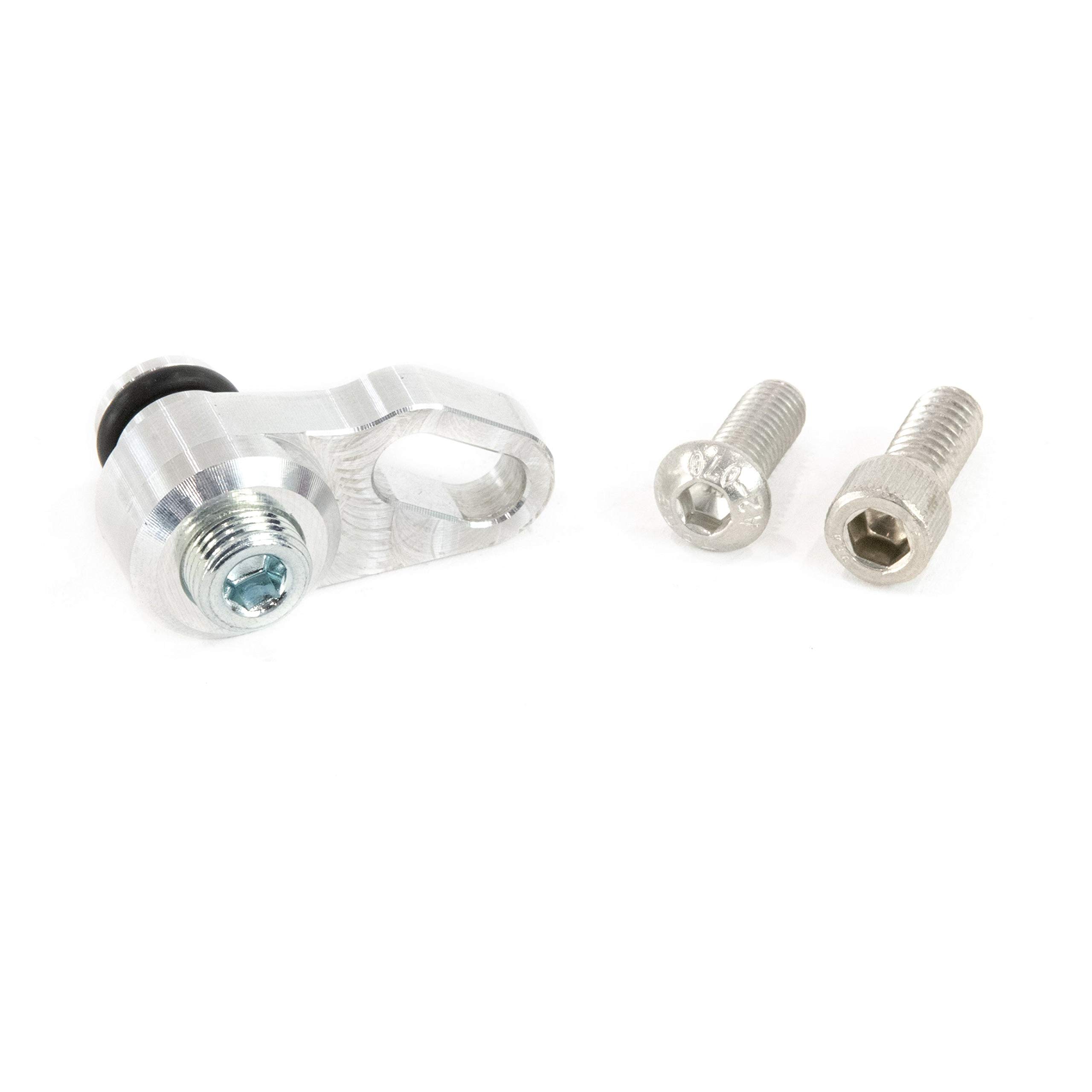 LSA Billet Throttle Cable Bracket for Lokar Throttle Cable - High Performance Aluminum Bracket for Smooth Throttle Response - Perfect for Hot Rods, Muscle Cars & Custom Builds