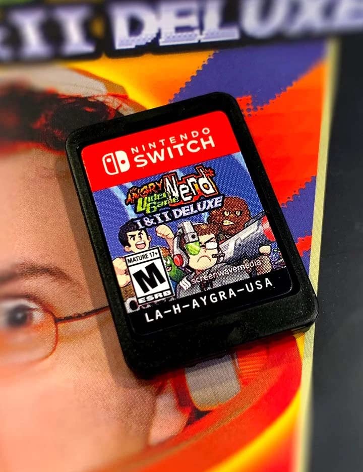 Angry Video Game Nerd I & II Deluxe Edition for Nintendo Switch - Retro Gaming Collection, Classic Game Reviews - Perfect for Nostalgic Gamers & Collectors