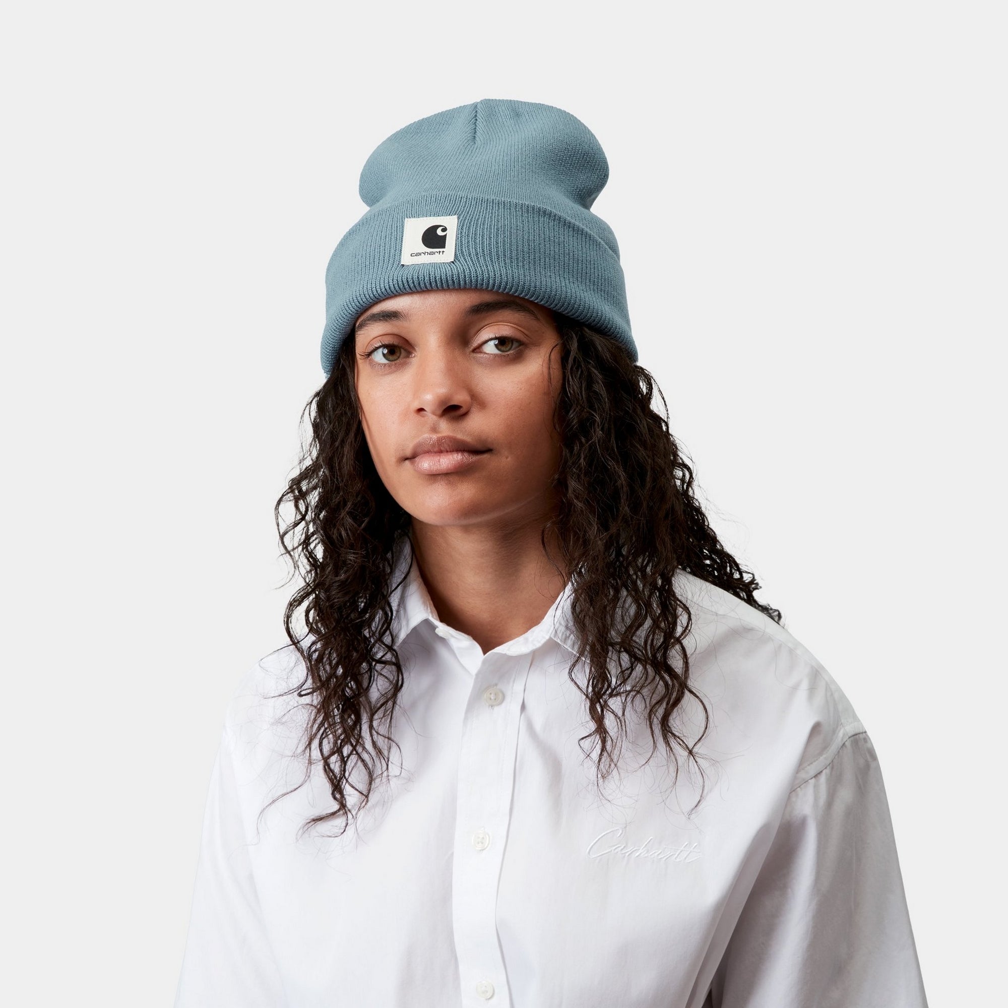 Ashley Beanie Hat for Women & Men - Soft Clay Blue Winter Knit Beanie | Perfect for Cold Weather, Outdoor Activities & Casual Style