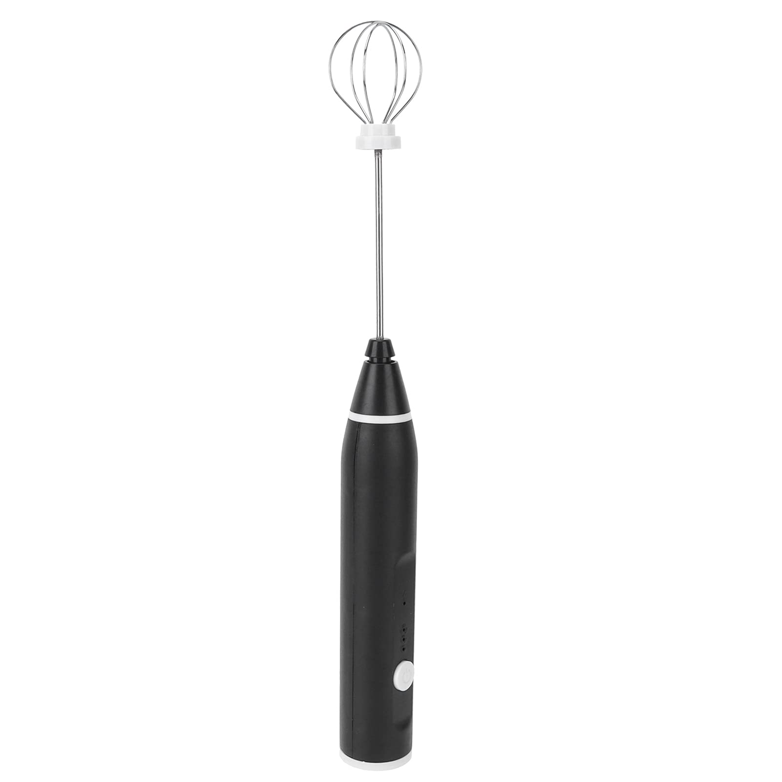 3-Speed Electric Milk Frother & Hand Mixer - Portable Egg Beater & Foam Maker for Coffee, Baking, Desserts | Home, Bakery & Restaurant Use (Black, Pisa Leaning Tower Design) | Perfect for Lattes, Cappuccinos, Pancakes & Whipped Cream