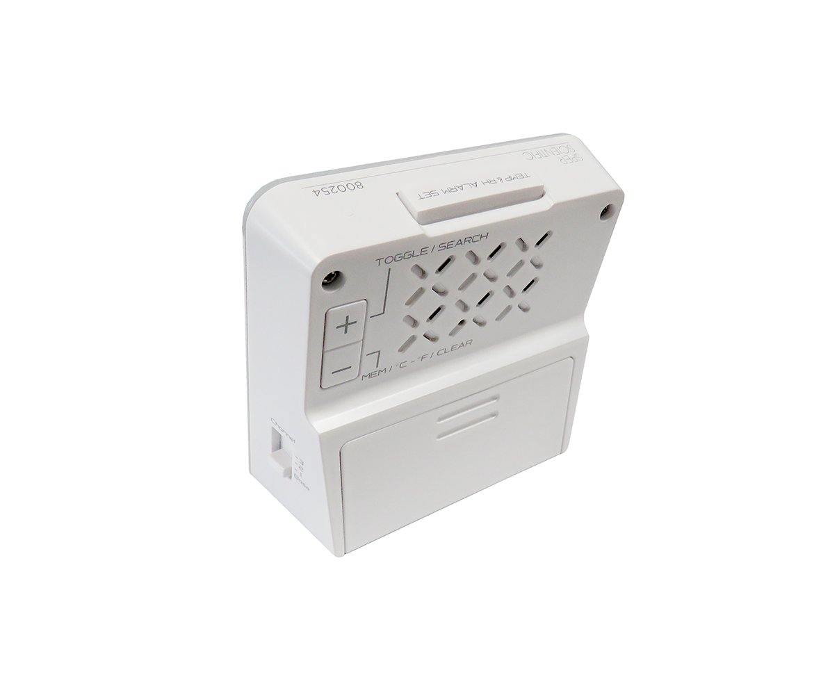 Compact Digital Temperature and Humidity Monitor with LCD Display - Perfect for Home, Office, Nursery & Greenhouse Environment Monitoring