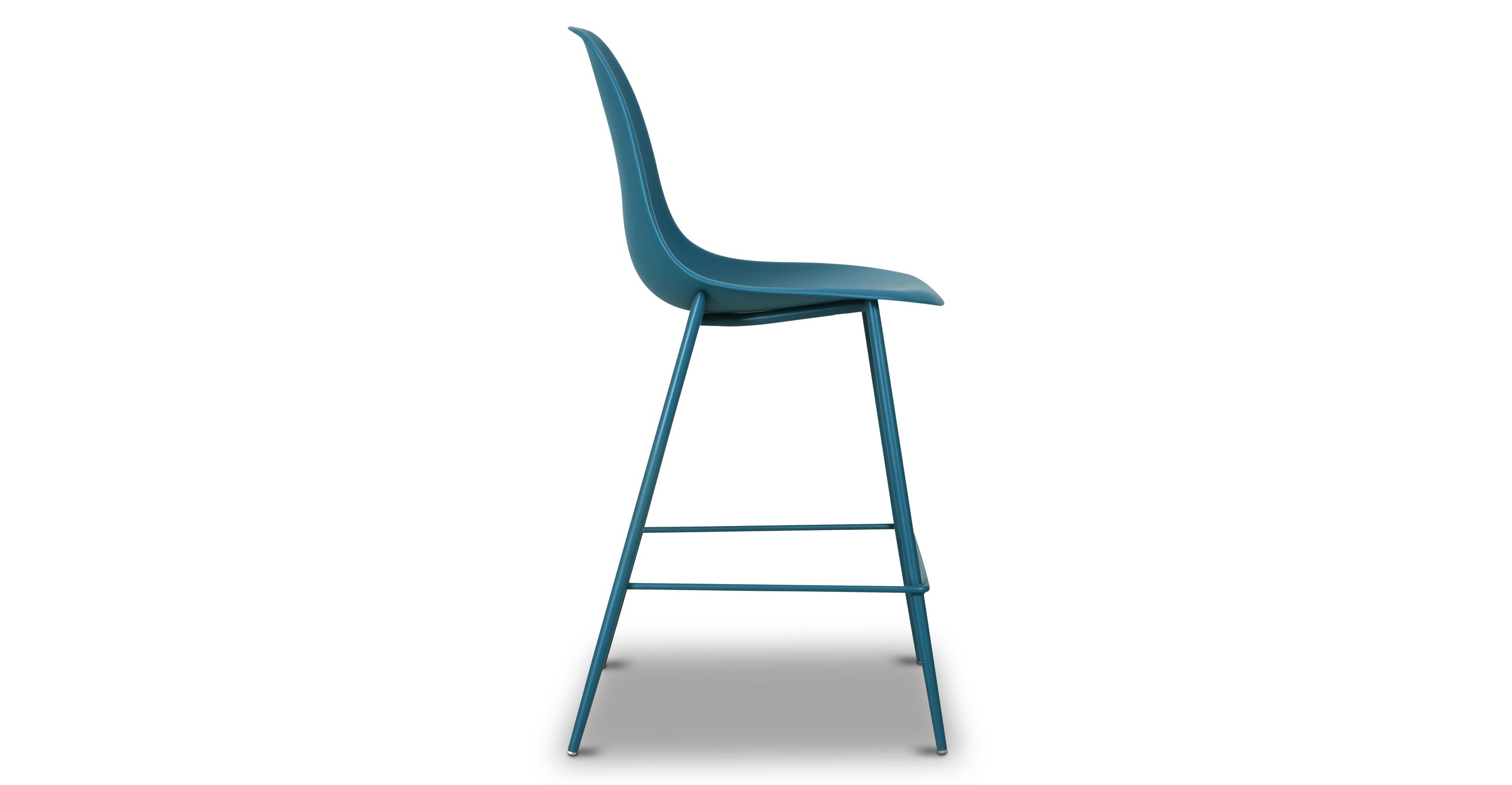 Isla Counter Height Stool - Adjustable Bar Stool with Backrest, Modern Kitchen Island Stool for Dining & Breakfast Nook, Perfect for Home, Cafe & Restaurant Use