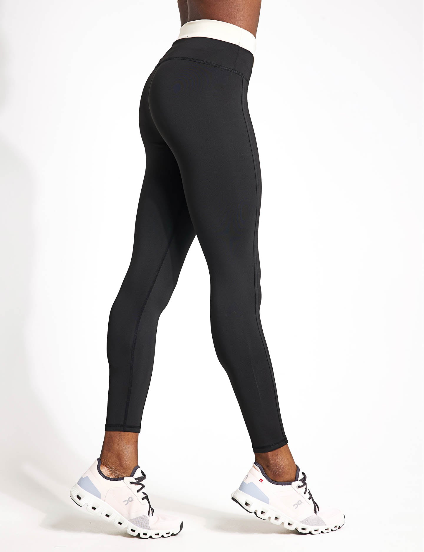 Fiorella High-Waist Leggings for Women - Black Yoga Pants, Workout Tights & Casual Wear - Perfect for Gym, Running & Everyday Comfort