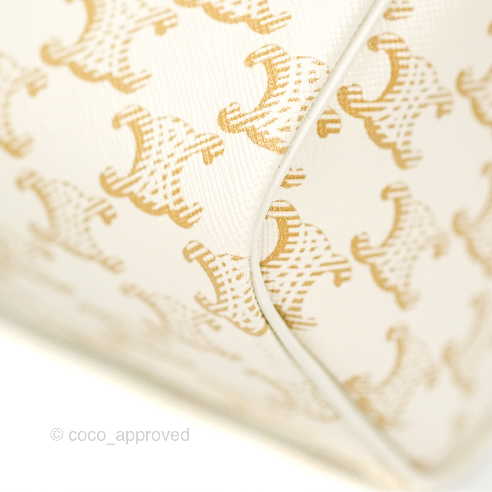 Celine Small Boston Bag in White Triomphe Canvas & Calfskin Leather - Perfect for Work, Travel & Everyday Luxury