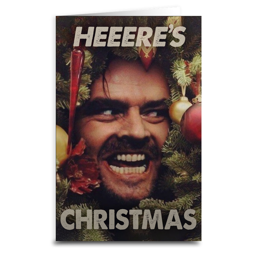 Festive Christmas Greeting Cards - Holiday Season Greetings with Glitter & Shine - Perfect for Family, Friends & Office Exchanges