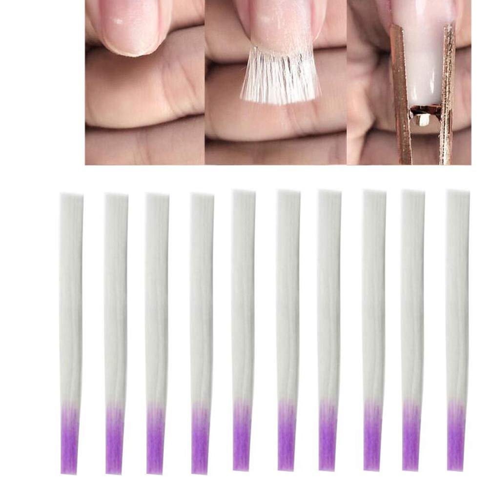 100pcs Fiberglass Nail Extension Kit - Professional Manicure & Nail Art Supplies for Strong, Natural-Looking Nails | Perfect for Salon, Home Use & DIY Nail Designs