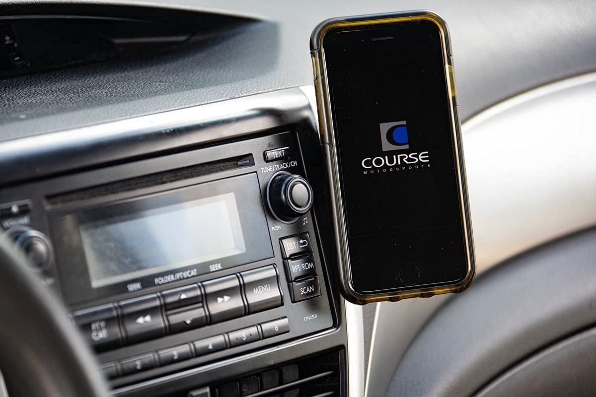 DirectFit Automatic Gripping Wireless Car Phone Charger & Holder for Subaru WRX (2008-2014), Forester (2009-2013), Impreza (2008-2011) - Fast Charging Phone Mount for Safe Driving & Hands-Free Navigation (Black)