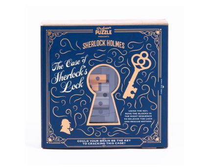 Sherlock's Lock Puzzle - Challenging Brain Teaser & Escape Room Game for Adults & Teens - Perfect for Parties, Team Building, and Family Game Nights