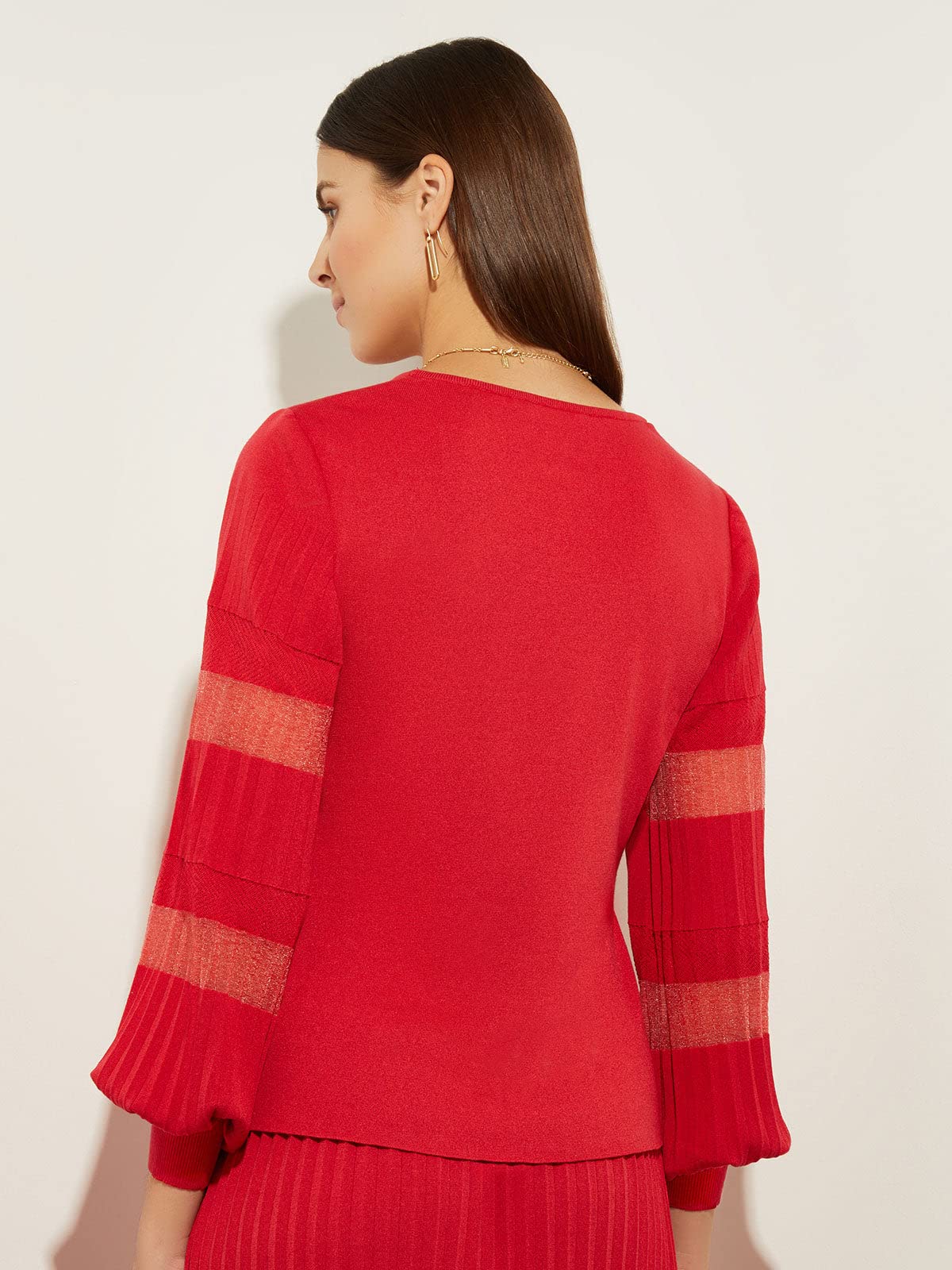 MISOOK Women's Sleeve Knit Tunic Top - Lightweight Unlined Pullover Sweater for Casual Wear, Machine or Hand Wash - Perfect for Office, Travel & Everyday Outfits