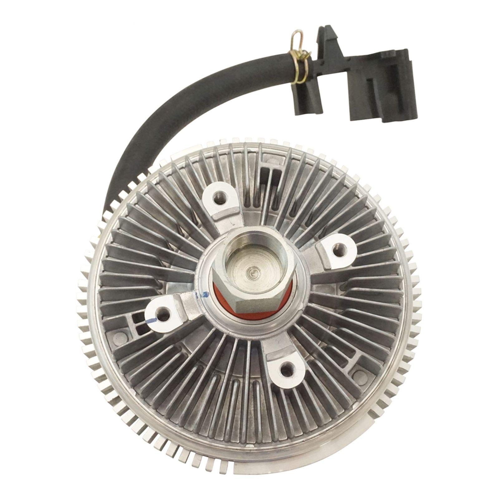 High Performance Radiator Cooling Fan Clutch & Water Pump Replacement Kit for 2002-2009 Chevy Trailblazer, 2002-2009 GMC Envoy, 2004-2007 Buick Rainier SUV with 4.2L V6 Engine - Perfect for Off-Roading, Towing & Extreme Weather Conditions