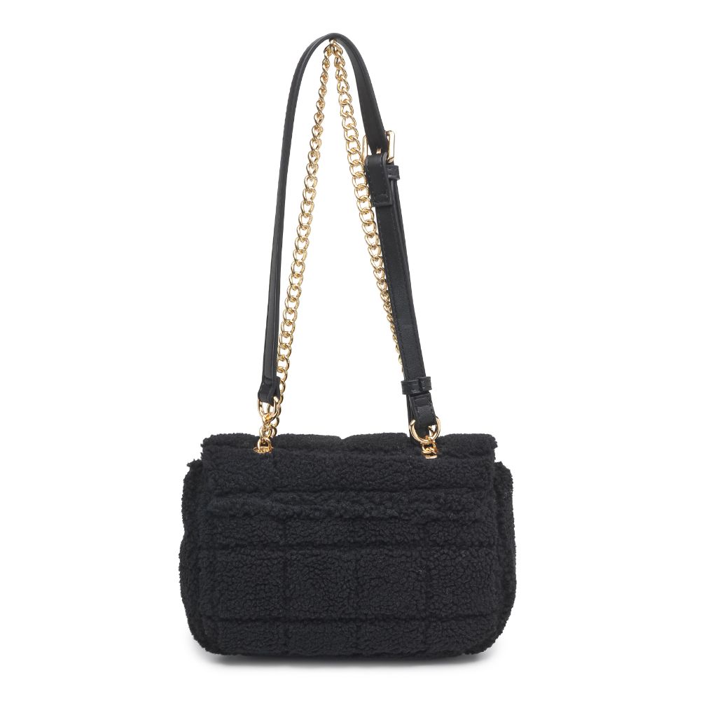Ryeland Sherpa Crossbody Bag for Women - Soft Fleece Shoulder Purse with Adjustable Strap, Perfect for Travel, Shopping & Daily Use