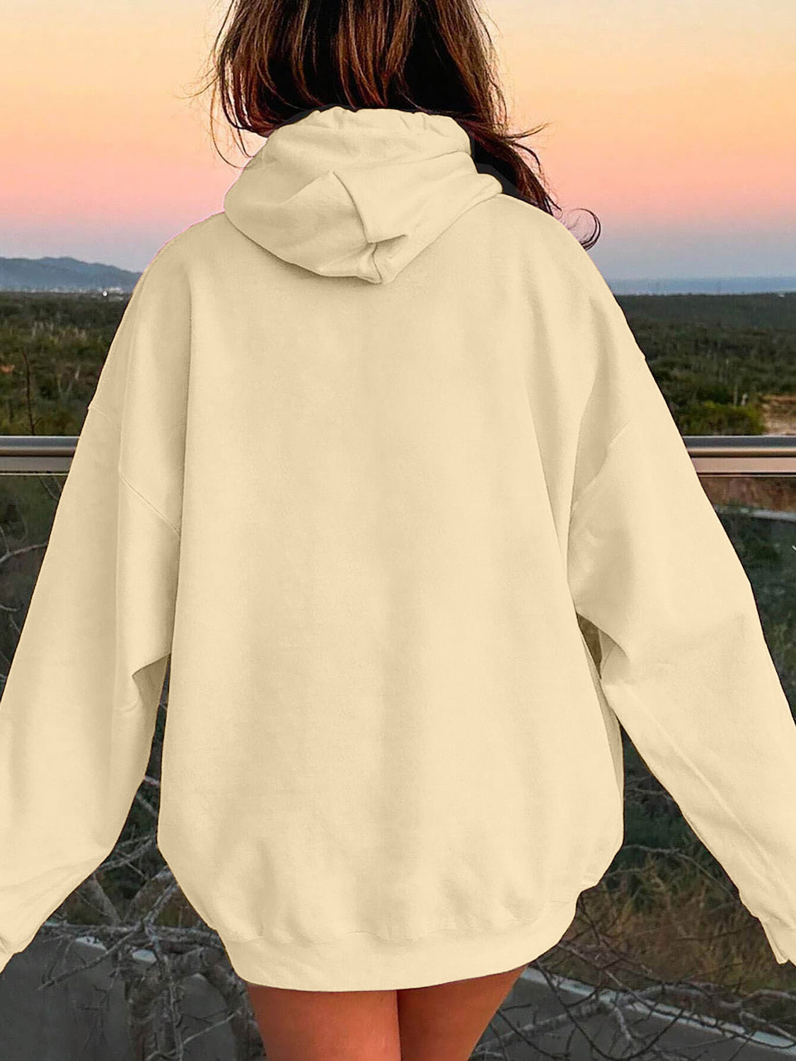 Drawstring Dropped Shoulder Hoodie - Oversized Casual Pullover Sweatshirt for Men & Women | Perfect for Streetwear, Gym, and Lounge Wear