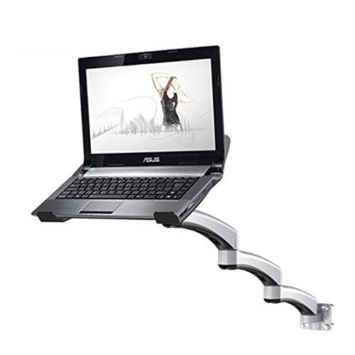 Ultra Long Arm Aluminum Alloy Full Motion Wall Mount Laptop Stand - Adjustable Monitor Holder for Bed, Desk & Office (Ideal for Home, Dorm & Workspace)