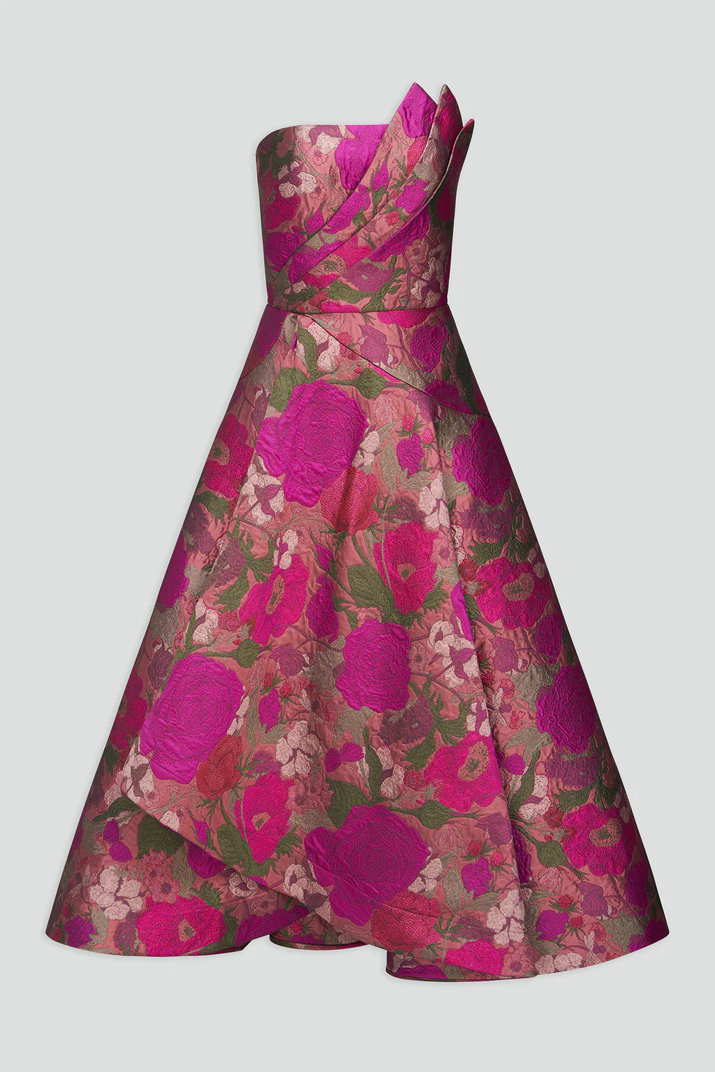 Carolina Strapless Dress in Rose Gold - Perfect for Weddings, Parties & Special Occasions
