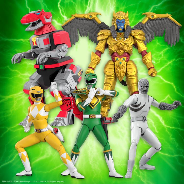 Mighty Morphin Power Rangers ULTIMATES! Yellow Ranger Action Figure - Collectible Toy for Fans & Display - Perfect for Play, Gifts, and Nostalgic Collections