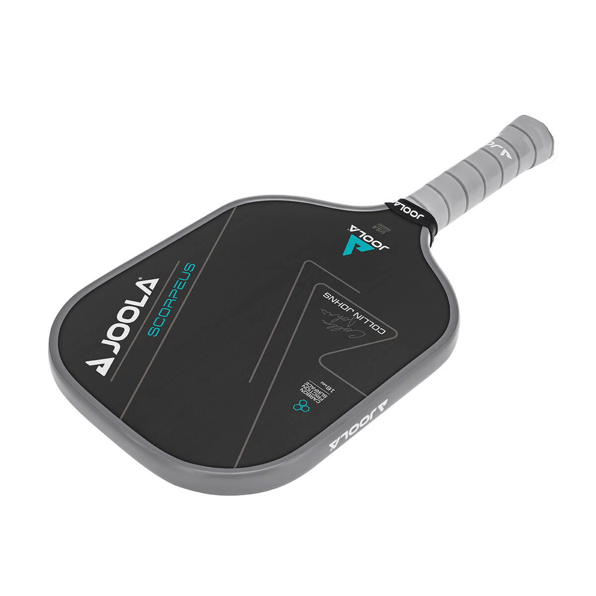 JOOLA Collin Johns Scorpeus CFS 16 Pickleball Paddle - Premium Carbon Fiber Surface for Power & Control - Perfect for Competitive Play & Tournament Pickleball