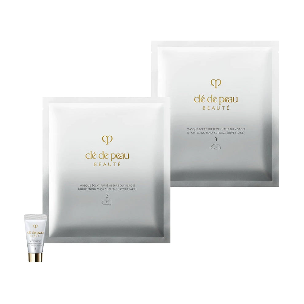 Clé de Peau Beauté Supreme Brightening Face Mask - Skin Illuminating Treatment for Dark Spots & Dullness - Perfect for Nighttime Skincare Routine & Special Occasion Prep