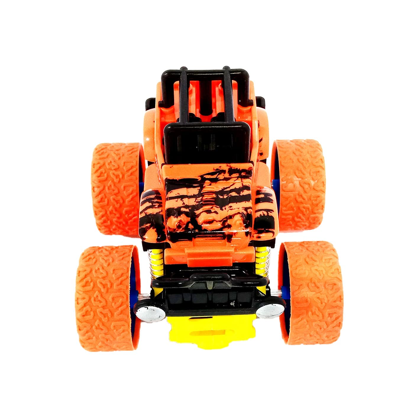 KYNA Friction Powered Push and Go Monster Truck Toy for Kids - Fun Ride-On Vehicle for Boys & Girls Ages 3-8 - Great Birthday Gift Idea (Pack of 1) - Perfect for Indoor Play, Outdoor Adventures & Pretend Racing Games