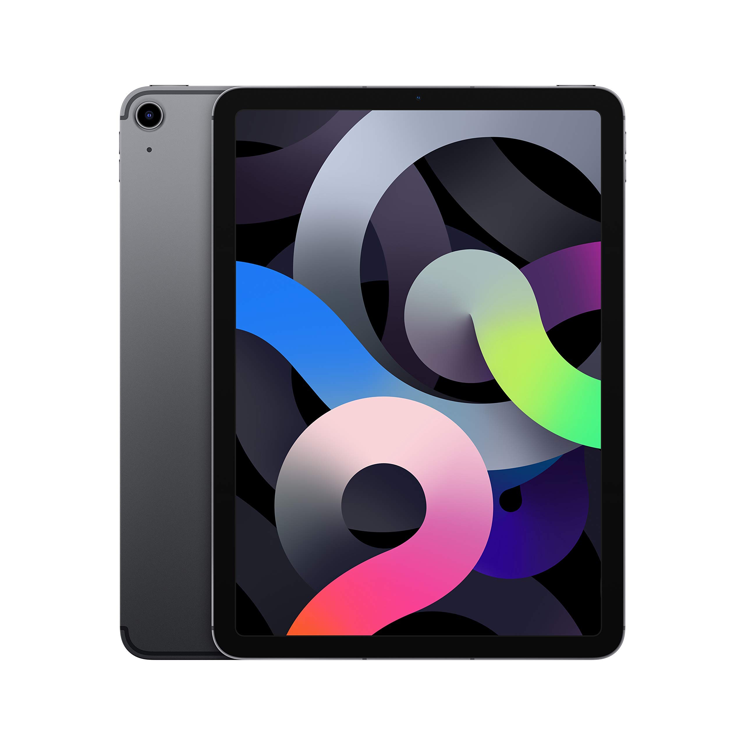 Refurbished Apple iPad Air 4 (4th Gen) 64GB WiFi + Cellular - Space Gray | Premium Renewed Tablet for Work, School & Entertainment