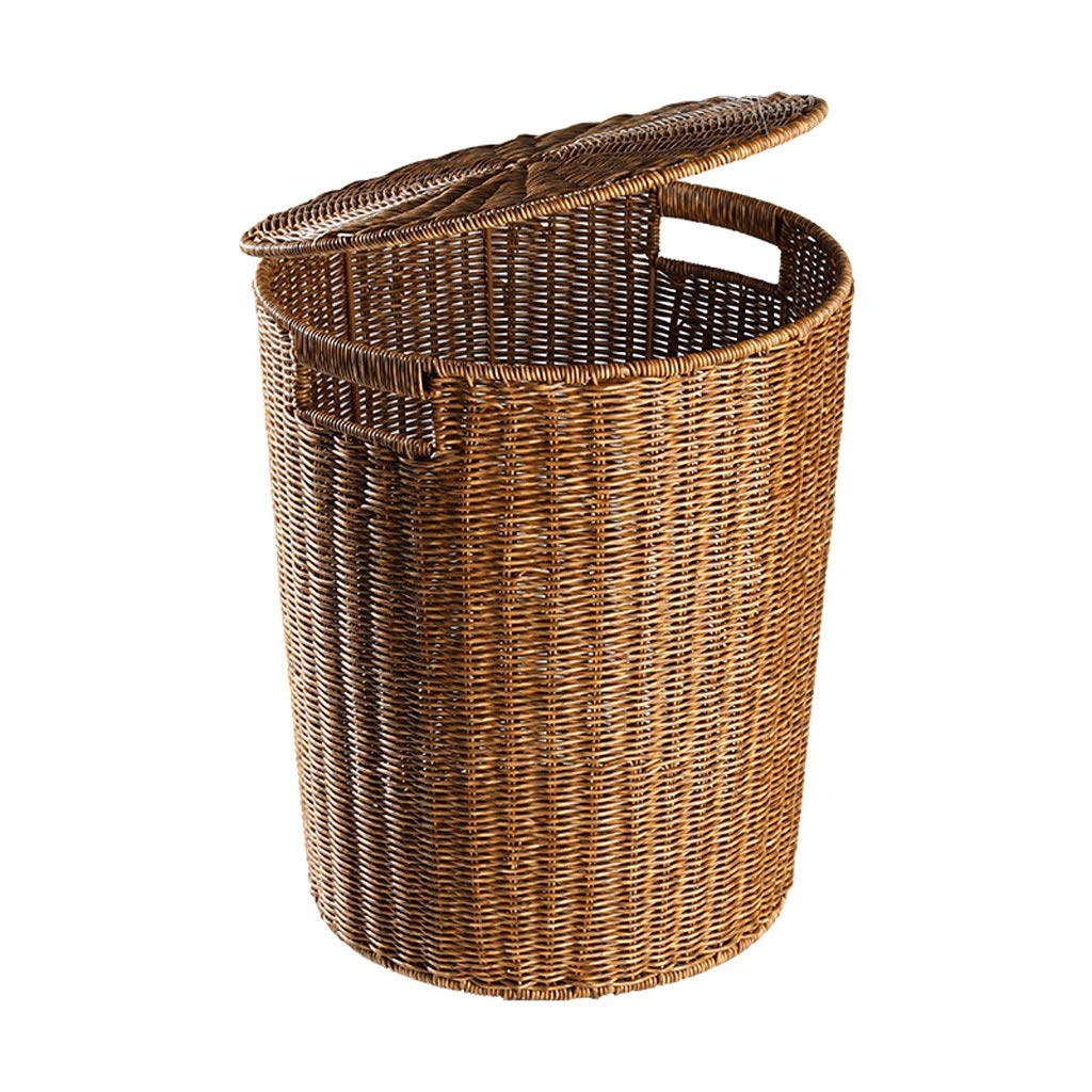 Piaoling Large Laundry Hamper Basket - Durable Clothes Storage Bin for Dirty Laundry, Toys & Household Sundries | Perfect for Bedroom, Bathroom & Laundry Room Organization