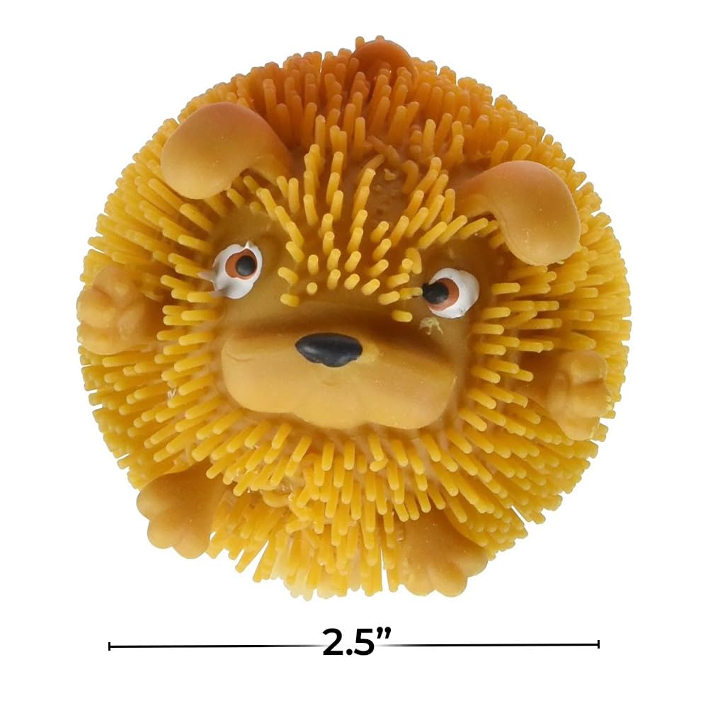 RIN Squishy Farm Critters - Box of 12 Adorable Animal Stress Relief Toys for Kids & Adults | Perfect for Classroom Rewards, Party Favors & Sensory Play
