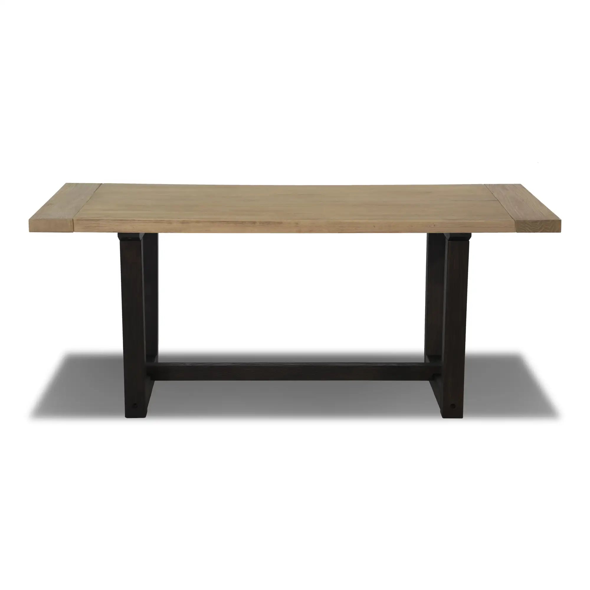Customizable Cascais 72-Inch Modern Dining Table - Extendable Wooden Table for 8-10 People - Perfect for Family Gatherings & Dinner Parties