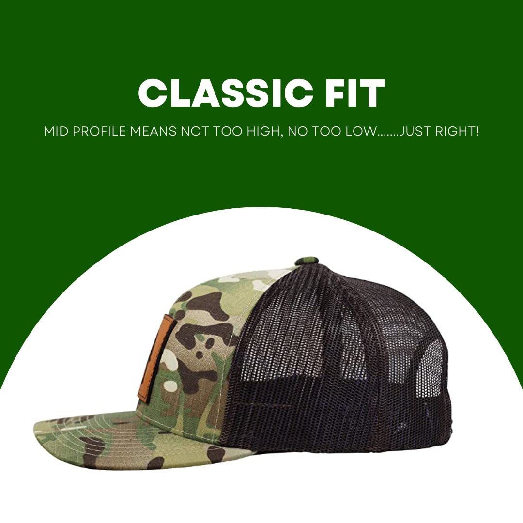 LINDO Trucker Hat - Stylish Sasquatch Design for Men & Women | Comfortable Adjustable Baseball Cap for Outdoor Activities, Hiking, and Casual Wear