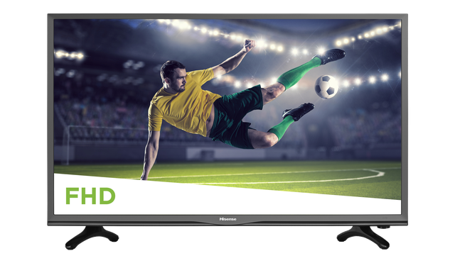 Hisense 40EU3000 40-Inch H3E Series FHD LED Smart TV - 1080p Resolution, HDR, HDMI Ports for Home Entertainment & Gaming