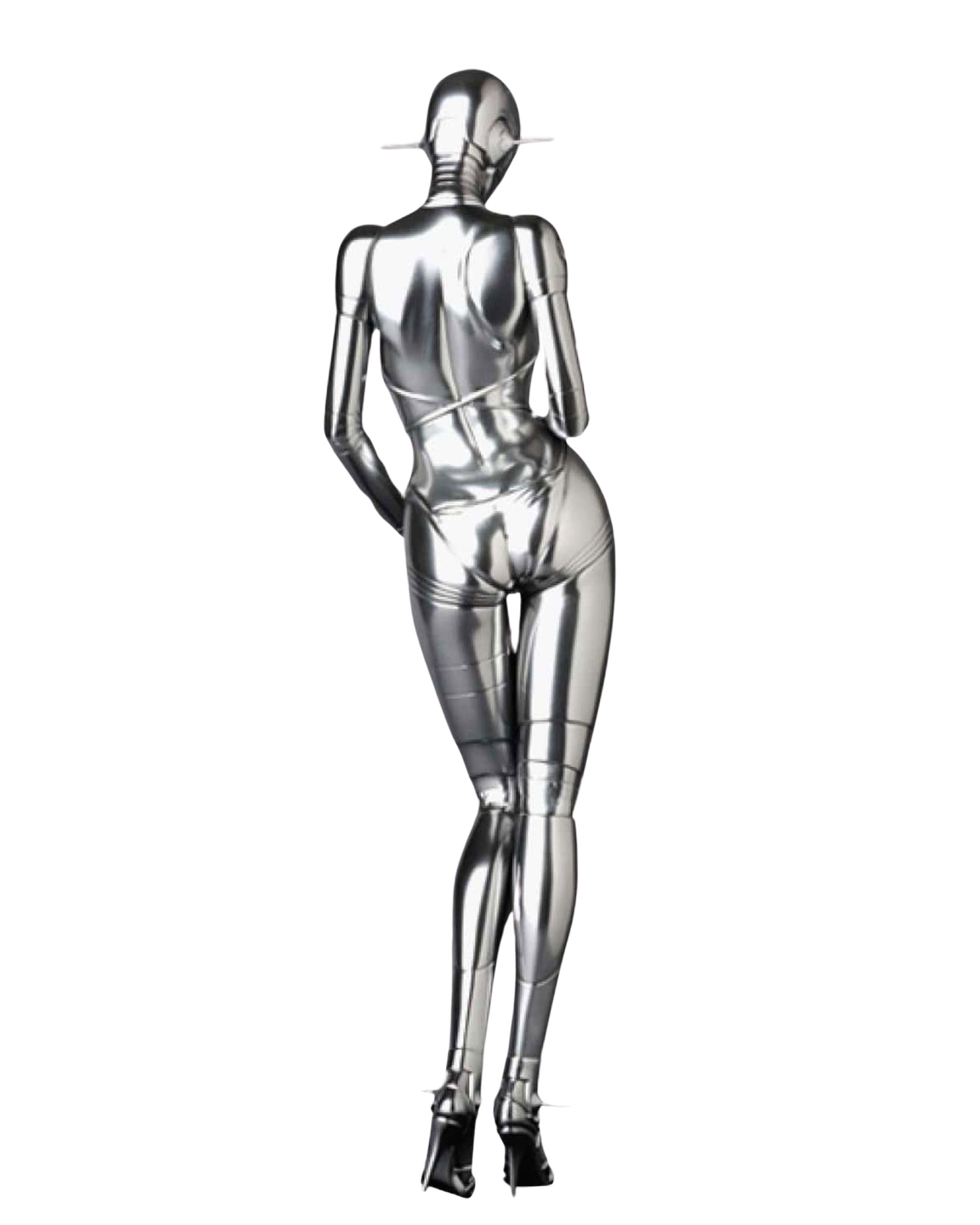 Sexy Robot Standing Model A - Futuristic Home Decor & Collectible for Sci-Fi Fans - Perfect for Bedroom, Office, or Man Cave Display