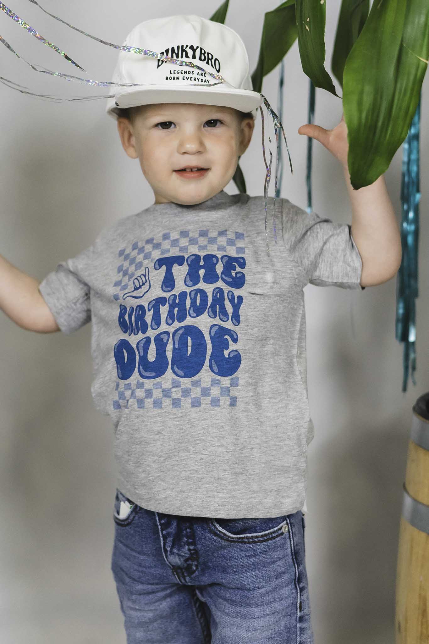 Premium Cotton Birthday Dude T-Shirt for Boys - Fun & Comfortable Kids Graphic Tee for Birthday Parties & Casual Wear